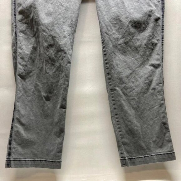 Old Navy OG Chino Pant Women's Medium Washed Gray Cotton Blend Casual GUC - Picture 3 of 12